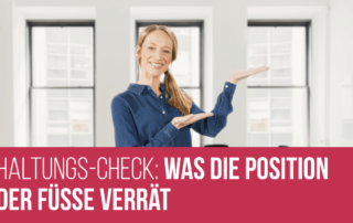 haltung füße tipps